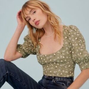 Reformation Cave Top Size 10